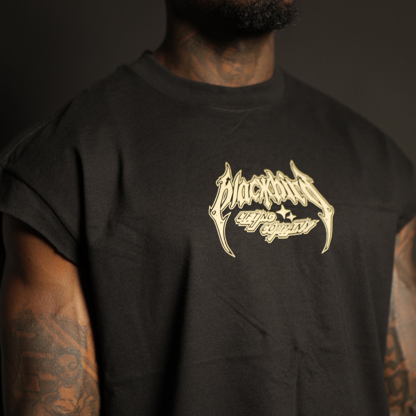 LONG LIVE BODYBUILDING "cut off" black