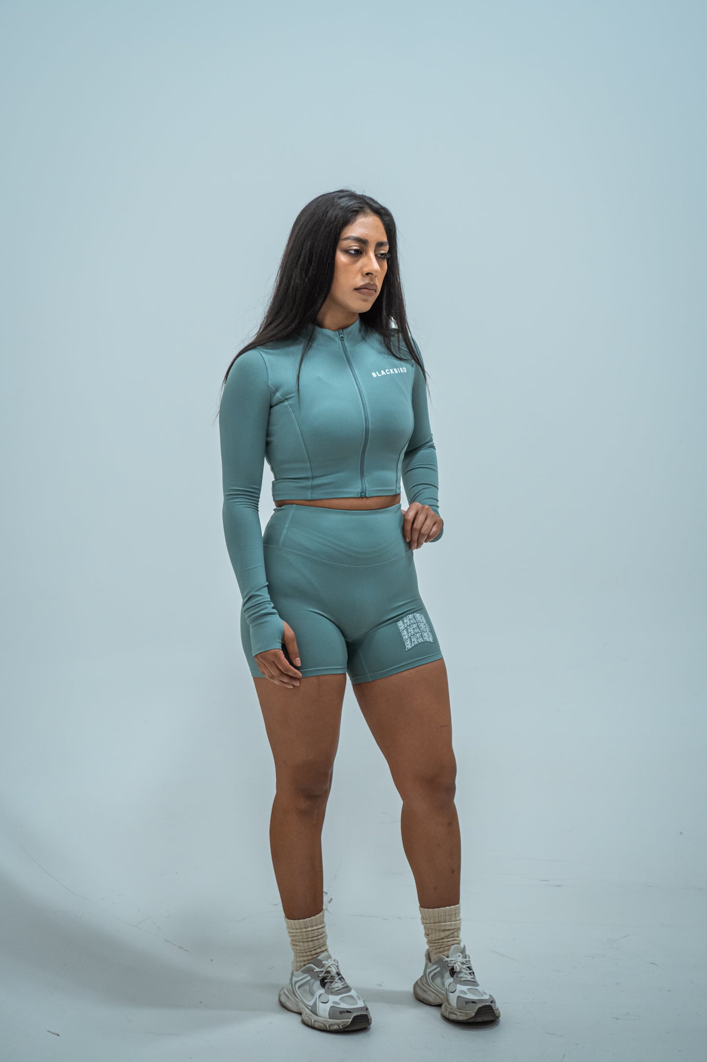 Mint Performance Long Sleeve Jacket