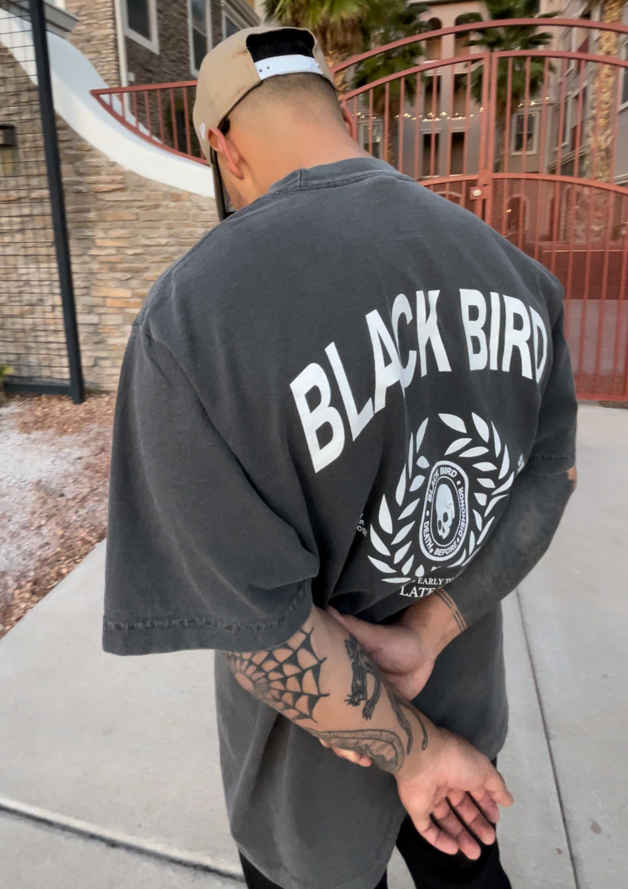 Black Bird Victory Tee