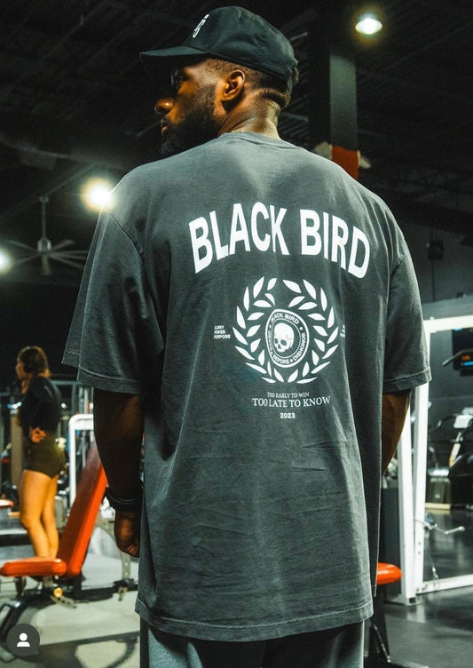 Black Bird Victory Tee