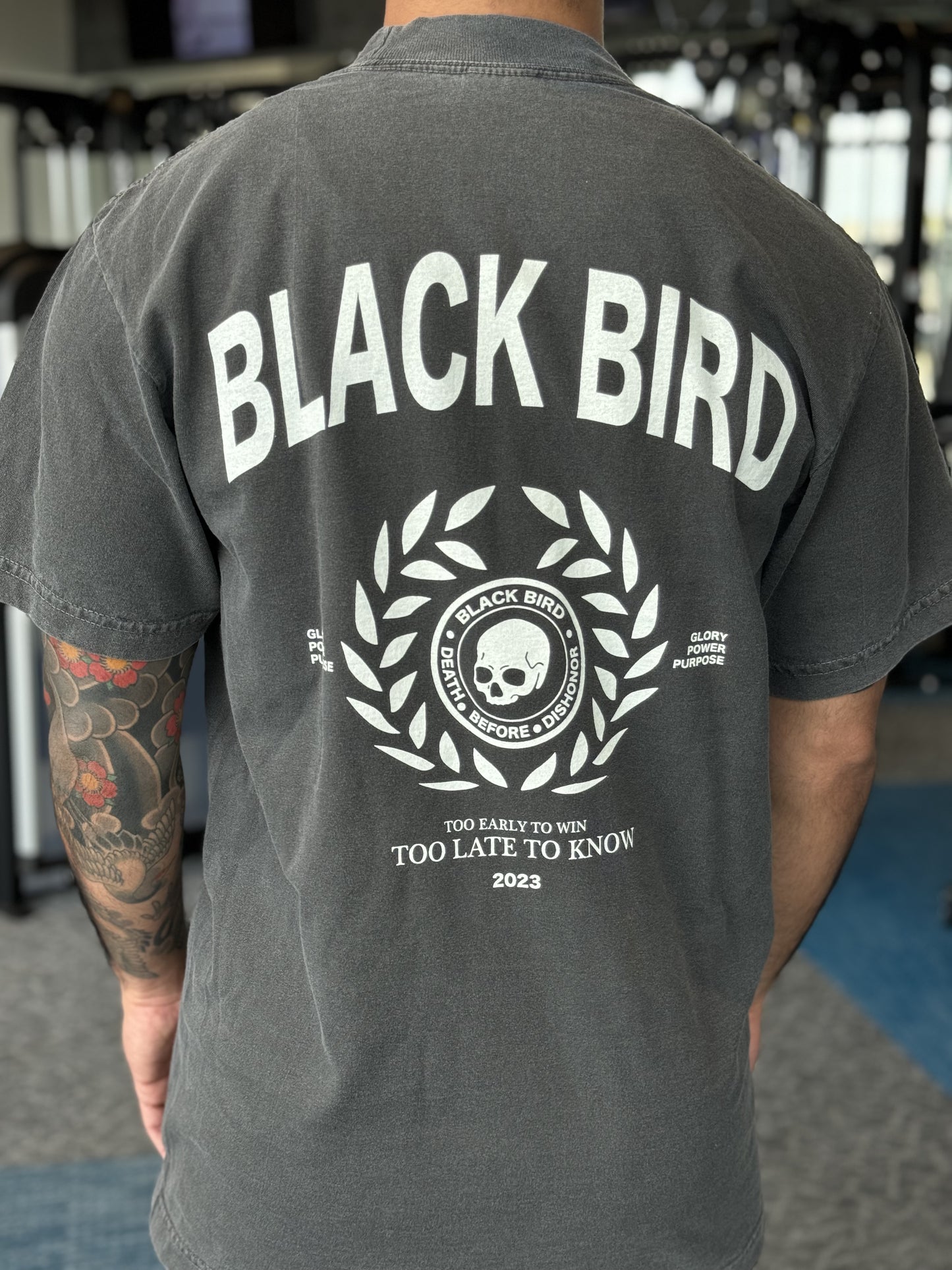 Black Bird Victory Tee