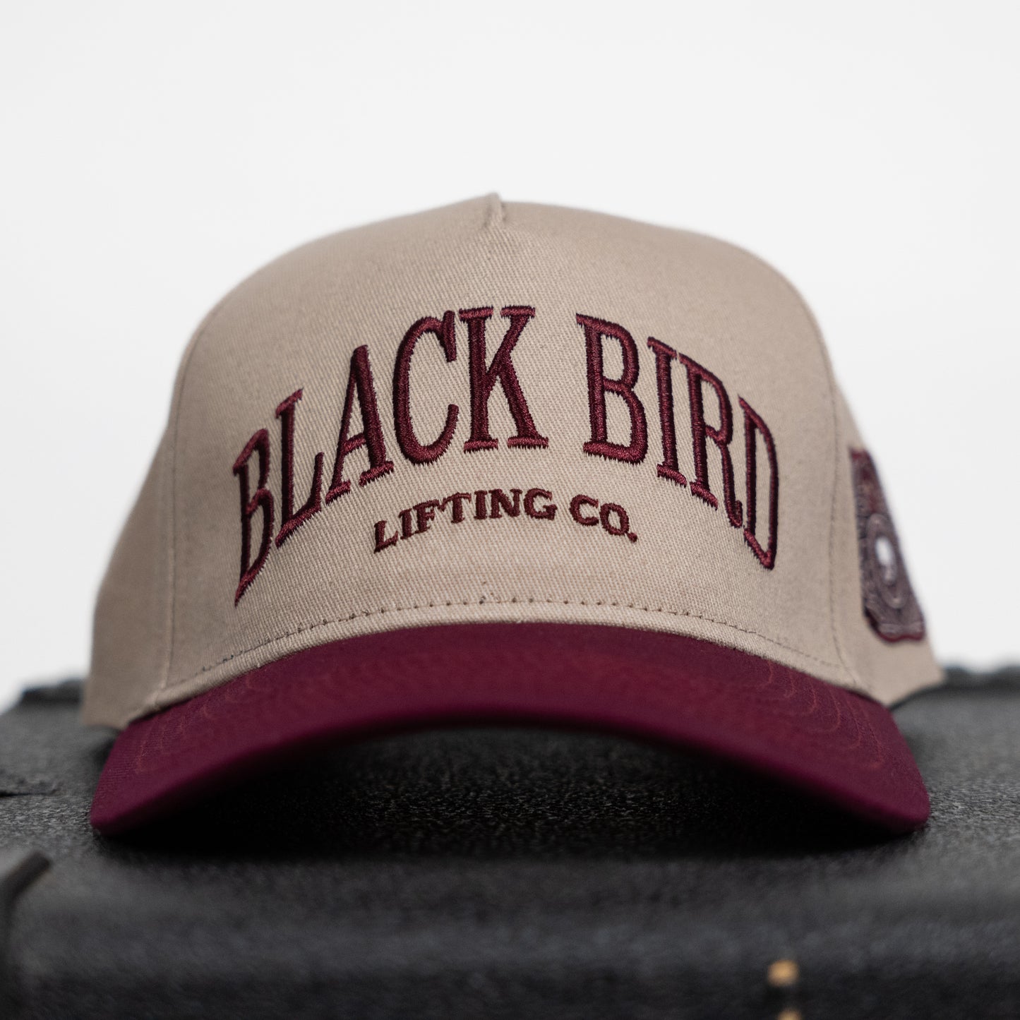 Fear No Evil Maroon & Brown Baseball Cap